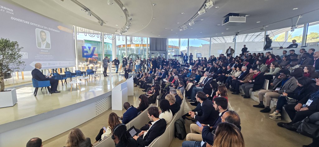 Official opening of Emerging Valley 2024 in the Aix-Marseille-Provence auditorium