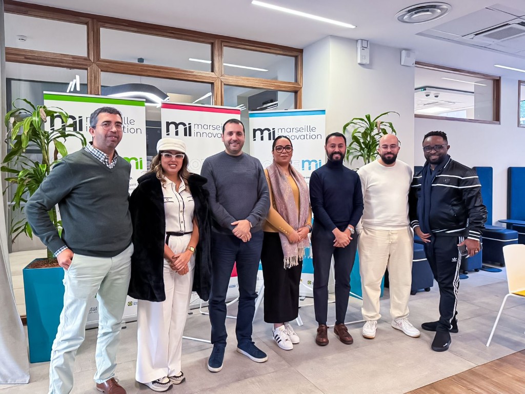 Technopark Maroc MITC delegation visiting Marseille Innovation during Emerging Valley 2024